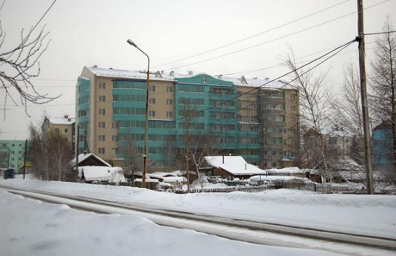 Ленск, январь 2008 года. Автор фото Дмитрий Попов