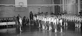 Ленск, школа номер 1. Коллекций фотографий 1979-1985 годов. Автор фото Дмитрий Попов