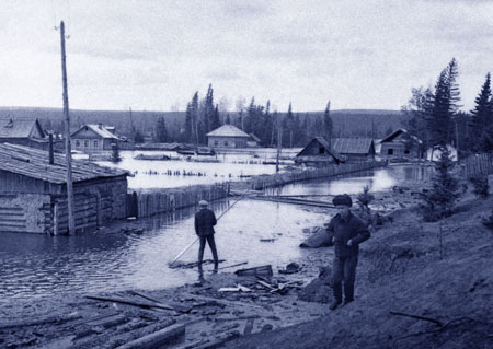 Ленск, наводнение 1966 года