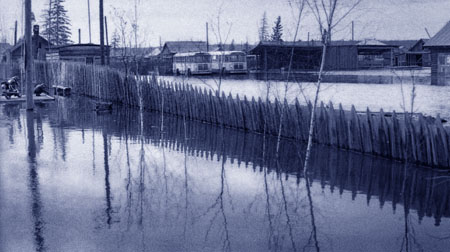 Ленск, наводнение 1966 года