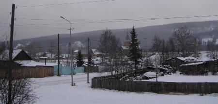 Ленск, перекресток улиц Каландарашвили и Горького