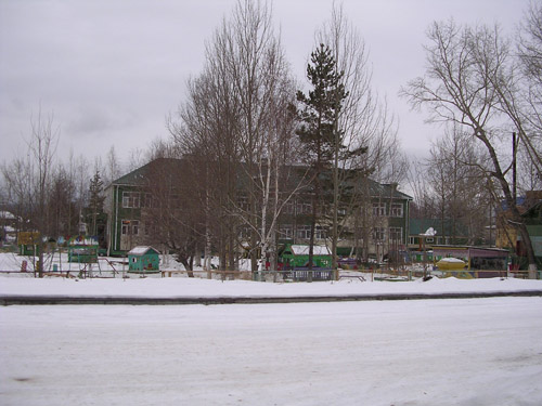 Город Ленск, октябрь 2008 года