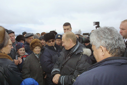 Беседа Владимира Путина с жителями Ленска
