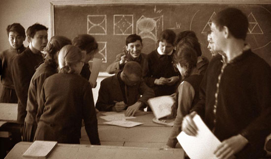 1965 год, класс 10А, школа номер 1, Ленск
