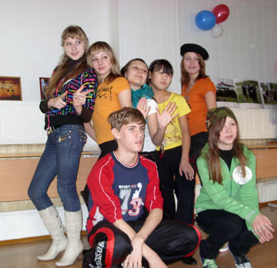 Путешествие с командой спасателей, 2009 год. Школа номер 1, город Ленск