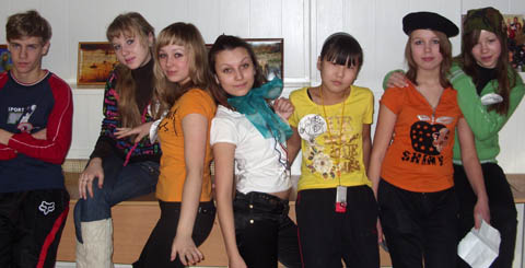 Путешествие с командой спасателей, 2009 год. Школа номер 1, город Ленск