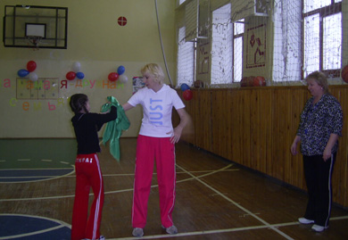 Мама, папа, я - спортивная семья, 2008 год. Школа номер 1, город Ленск