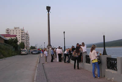 День города. Ленск, 18 июля 2009 года. Владелец фотографии - сайт школы номер 1 города Ленска