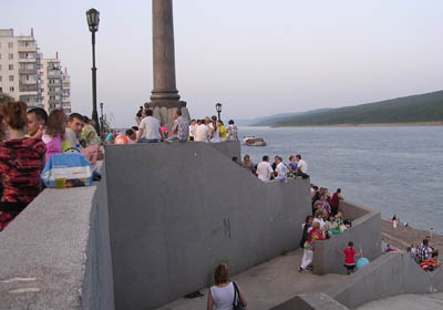 День города. Ленск, 18 июля 2009 года. Владелец фотографии - сайт школы номер 1 города Ленска