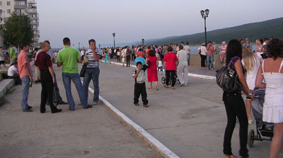 День города. Ленск, 18 июля 2009 года. Владелец фотографии - сайт школы номер 1 города Ленска