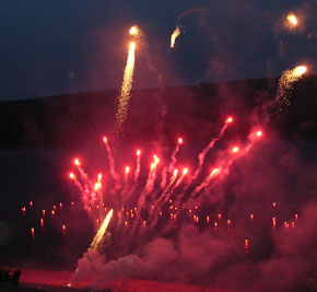 День города. Ленск, 18 июля 2009 года. Владелец фотографии - сайт школы номер 1 города Ленска